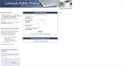 Desktop Screenshot of co.mypublicnotices.com