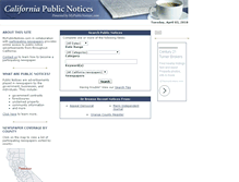 Tablet Screenshot of ca.mypublicnotices.com